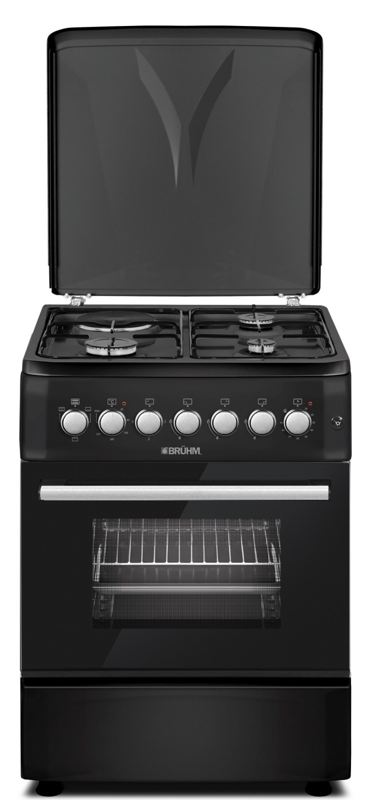 BRUHM GAS COOKER BGC-66M31ORNN